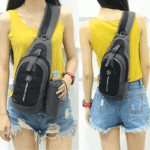 Bolsa Transversal Unissex Impermeável