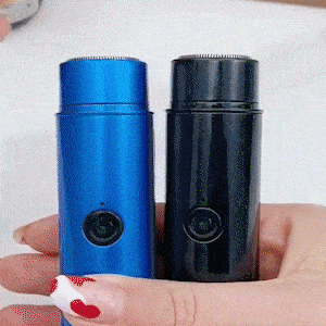 Mini Barbeador Elétrico Portátil USB - 100% à Prova d'Água IPX7