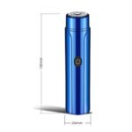 Mini Barbeador Elétrico Portátil USB à Prova d'Água IPX7