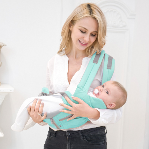 Canguru Carregador de Bebê Ergonômico 4 em 1 - Várias Posições