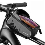 Bolsa de Quadro para Bicicleta com Suporte de Celular Touch Screen