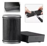 Afiador de Facas Profissional com Rolo de Diamante e Base Magnética Angular