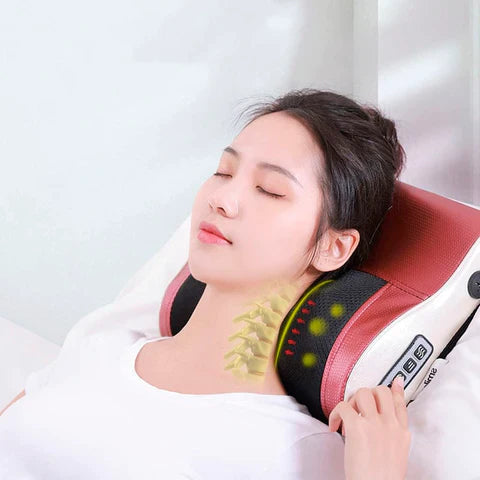 Almofada Massageadora Shiatsu para Pescoço, Costas e Lombar