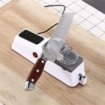 Afiador de Facas Elétrico Profissional Amolador Tesoura Bivolt Usb