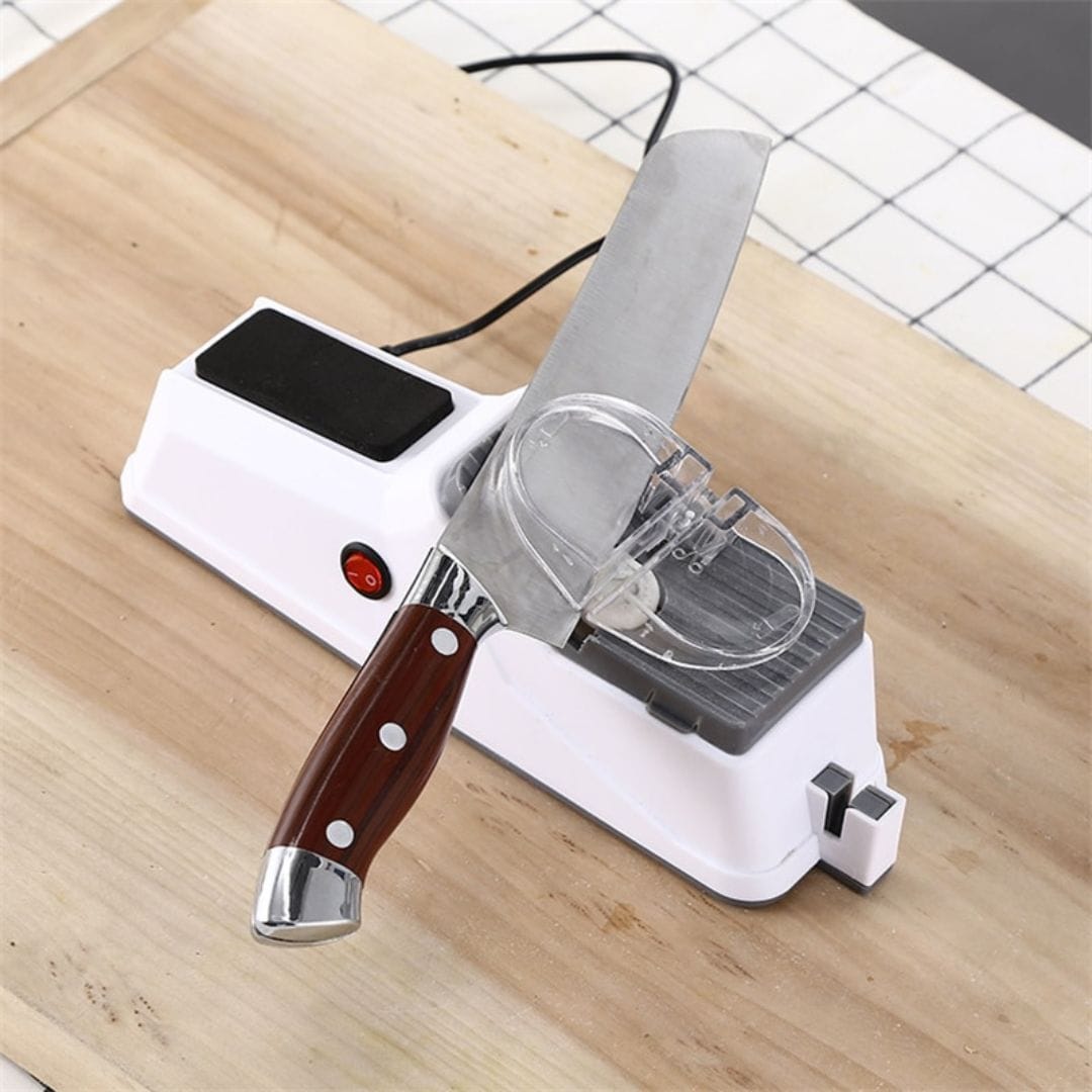 Afiador de Facas Elétrico Profissional Amolador Tesoura Bivolt USB