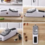 Afiador de Facas Elétrico Profissional Amolador Tesoura Bivolt Usb