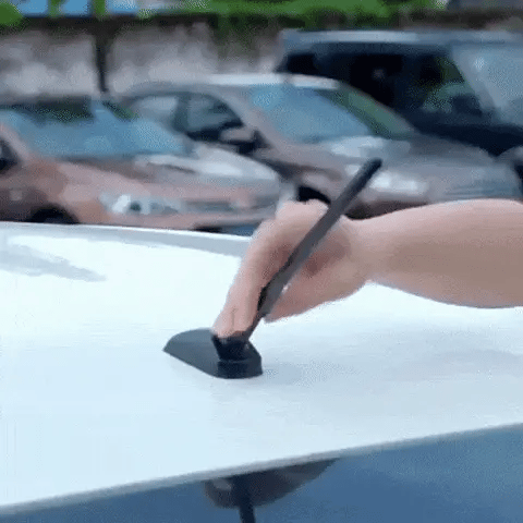 Antena Shark para Carro Universal - Funcional com Amplificador de Sinal