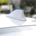 Antena Tubarão Shark para Carro Universal Funcional com Amplificador de Sinal