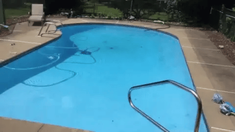 Aspirador de Piscina Portátil com Sucção a Jato (Usa Mangueira de Jardim)