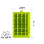 Forma de Gelo de Silicone para Cubos Grandes de Gelo