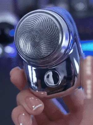 Mini Shaver Portátil de Bolso - Barbeador Elétrico USB à Prova d'Água