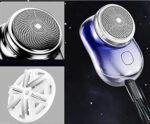 Barbeador Elétrico USB à Prova d'Água Mini Shaver Portátil de Bolso