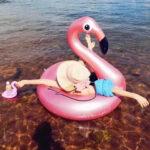Boia Gigante de Flamingo para Piscina