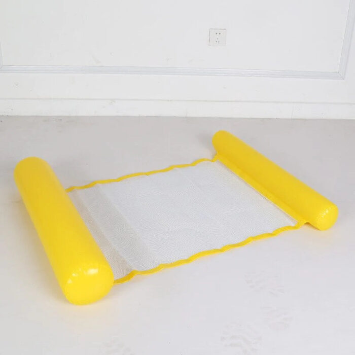 Boia Flutuante com Rede para Piscina Cadeira e Colchão 2 em 1