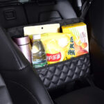 Organizador de Carro para Entre os Bancos Porta Bolsa e Barreira Pet