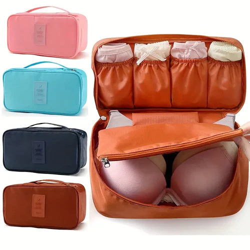 Necessaire Organizadora para Lingerie e Roupas Íntimas de Viagem
