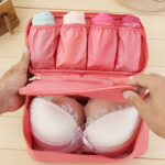Necessaire Organizadora para Lingerie e Roupas Íntimas de Viagem