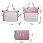 Bolsa de Viagem Expansível e Impermeável com Encaixe para Mala