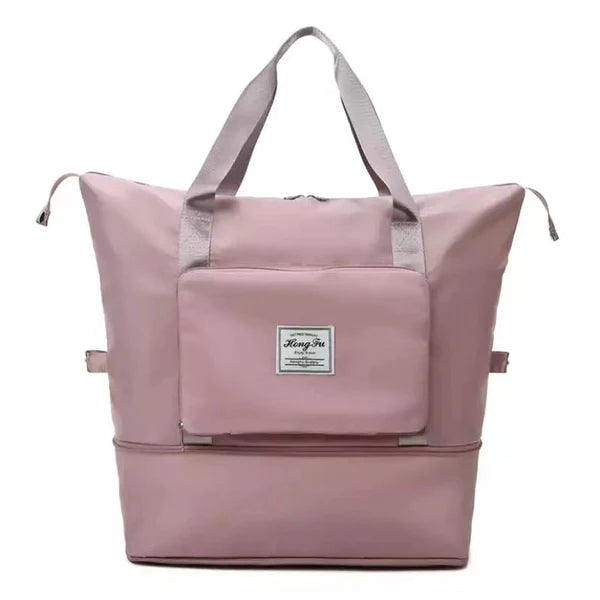 Bolsa de Viagem Expansível e Impermeável com Encaixe para Mala