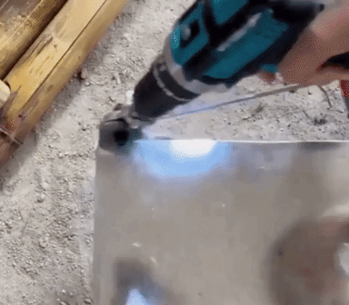 Adaptador de Corte para Furadeira - Tesoura Elétrica para Chapas de Metal