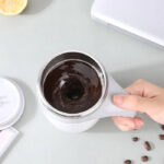 Caneca Mixer Magnética Automática Recarregável USB 400ml