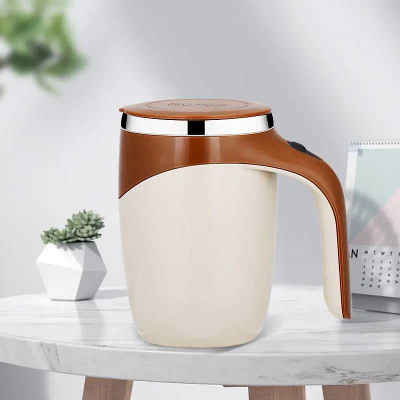Caneca Mixer Magnética Automática Recarregável USB 400ml