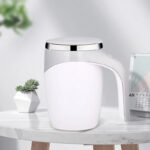Caneca Mixer Magnética Automática Recarregável USB 400ml