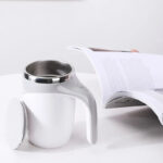 Caneca Mixer Magnética Automática Recarregável USB 400ml