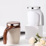 Caneca Mixer Magnética Automática Recarregável USB 400ml