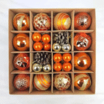 Kit com 42 Bolas de Natal Decoradas para Árvore
