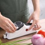 Afiador de Facas Elétrico Profissional Amolador Tesoura Bivolt Usb