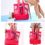 Bolsa de Praia 2 em 1 com Compartimento Térmico Integrado