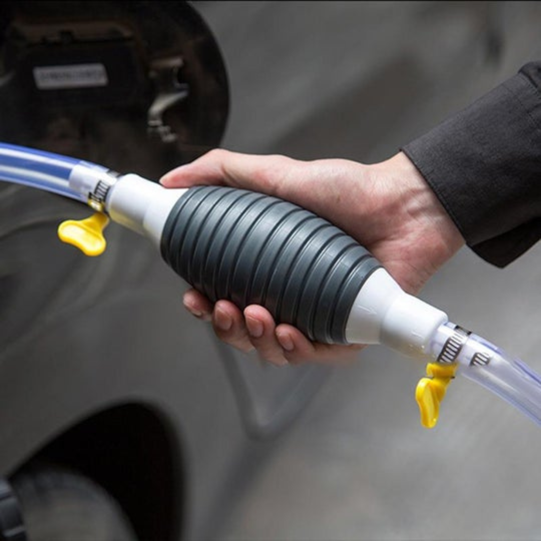 Bomba Manual para Transferência de Líquidos - Sifão para Gasolina e Água