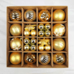 Kit com 42 Bolas de Natal Decoradas para Árvore