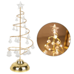 Luminária Árvore de Natal Decorativa de Mesa com Luz de LED