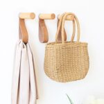 Bolsa de Palha Feminina com Fechamento em Cordão