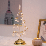 Luminária Árvore de Natal Decorativa de Mesa com Luz de LED