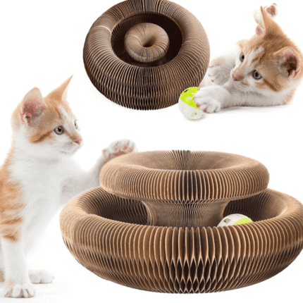 Arranhador para Gatos 2 em 1 com Bolinha