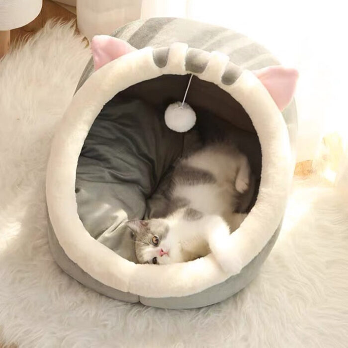 Cama Toca para Gatos e Cães Pequenos