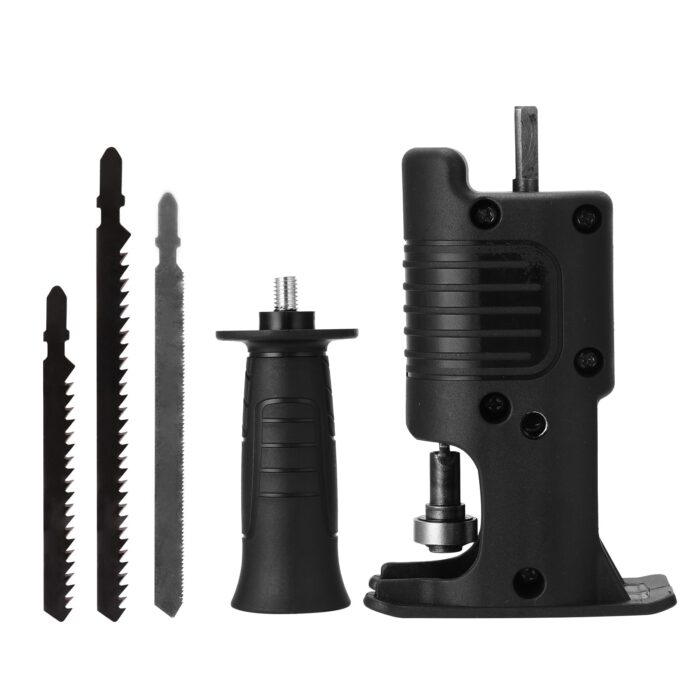 Adaptador de Serra Sabre para Furadeira com 3 Lâminas Madeira e Metal