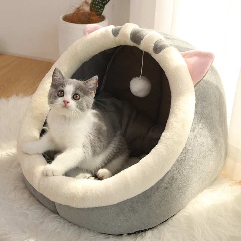 Cama Toca para Gatos e Cães Pequenos