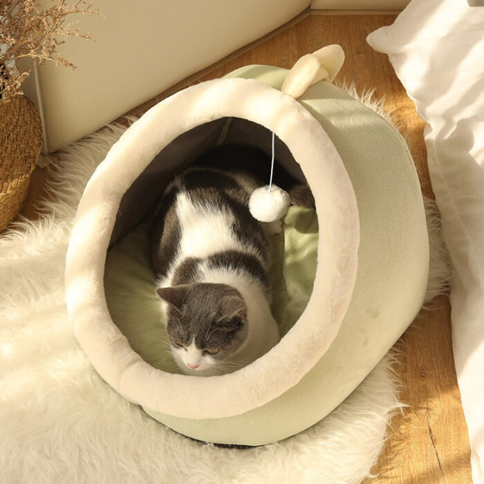 Cama Toca para Gatos e Cães Pequenos