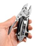 Ferramenta Multifuncional 18 em 1 de Aço Inox para Chaveiro