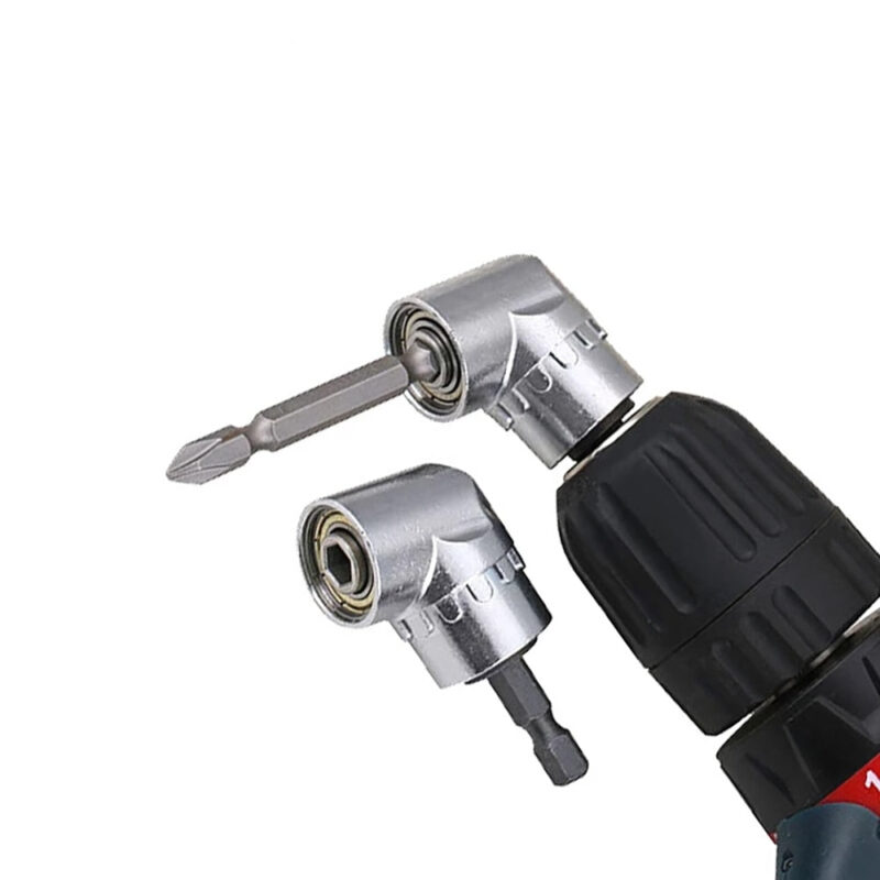 Adaptador Angular 105° para Parafusadeira e Furadeira com Encaixe Magnético