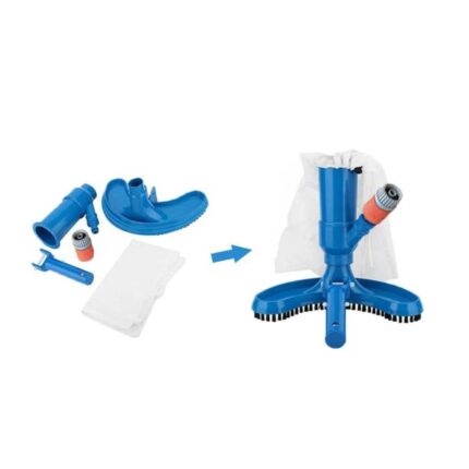 Aspirador de Piscina Portátil com Sucção a Jato