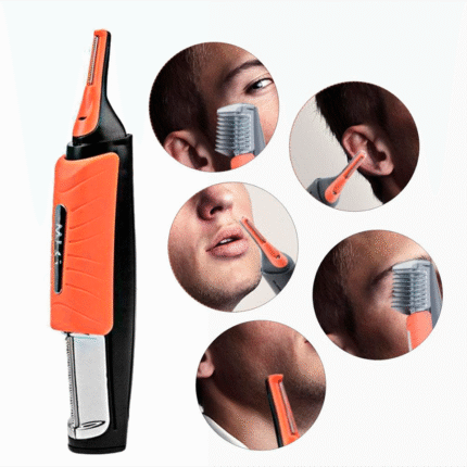 Aparador de Pelos Masculino 5 em 1 para Cabelo, Barba e Corpo