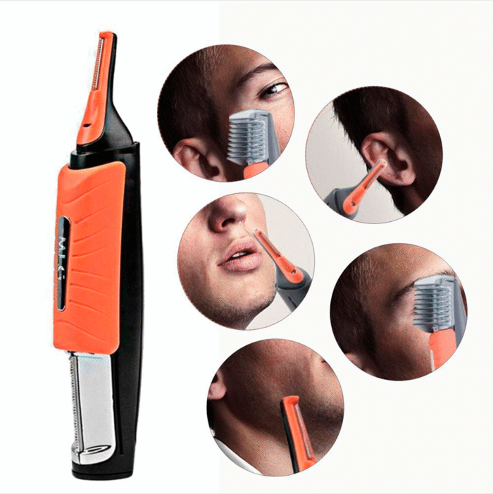 Aparador de Pelos Masculino 5 em 1 para Cabelo, Barba e Corpo