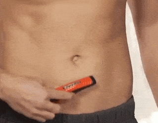 Aparador de Pelos Masculino 5 em 1 para Cabelo, Barba e Corpo - a Pilha