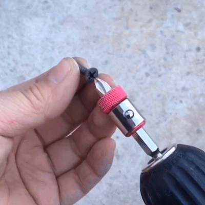 Anel Magnético para Ponteira de Parafusadeira - Encaixe 1/4