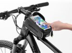 Bolsa de Quadro para Bicicleta com Suporte de Celular Touch Screen